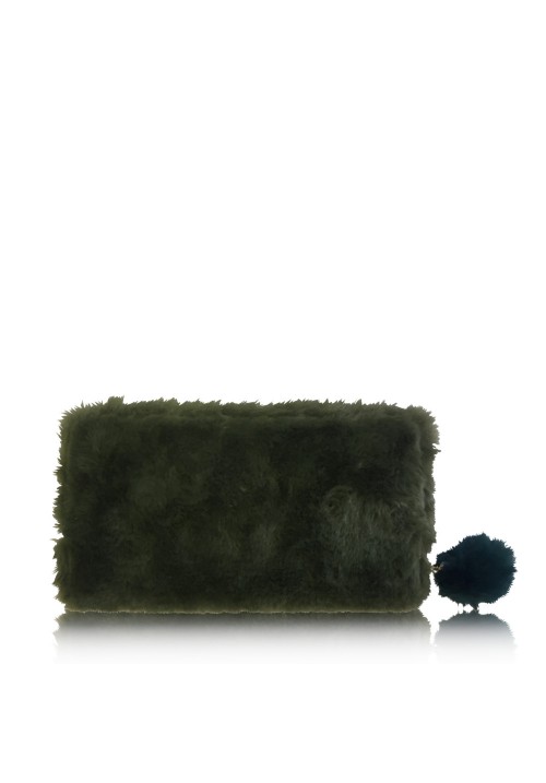 Wallet Pom Pon Green